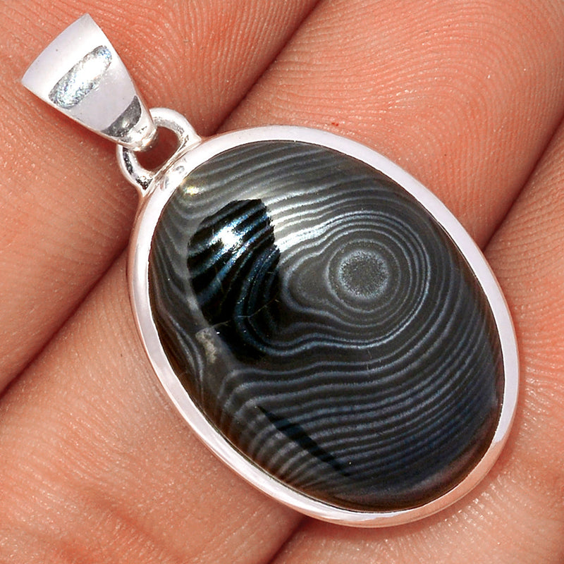 1.3" Psilomelane Pendants - PSLP802