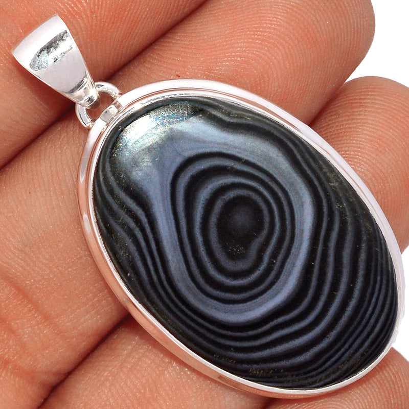 1.8" Psilomelane Pendants - PSLP806