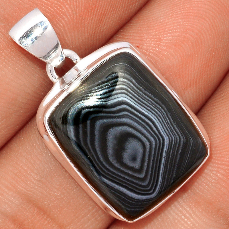 1.2" Psilomelane Pendants - PSLP826