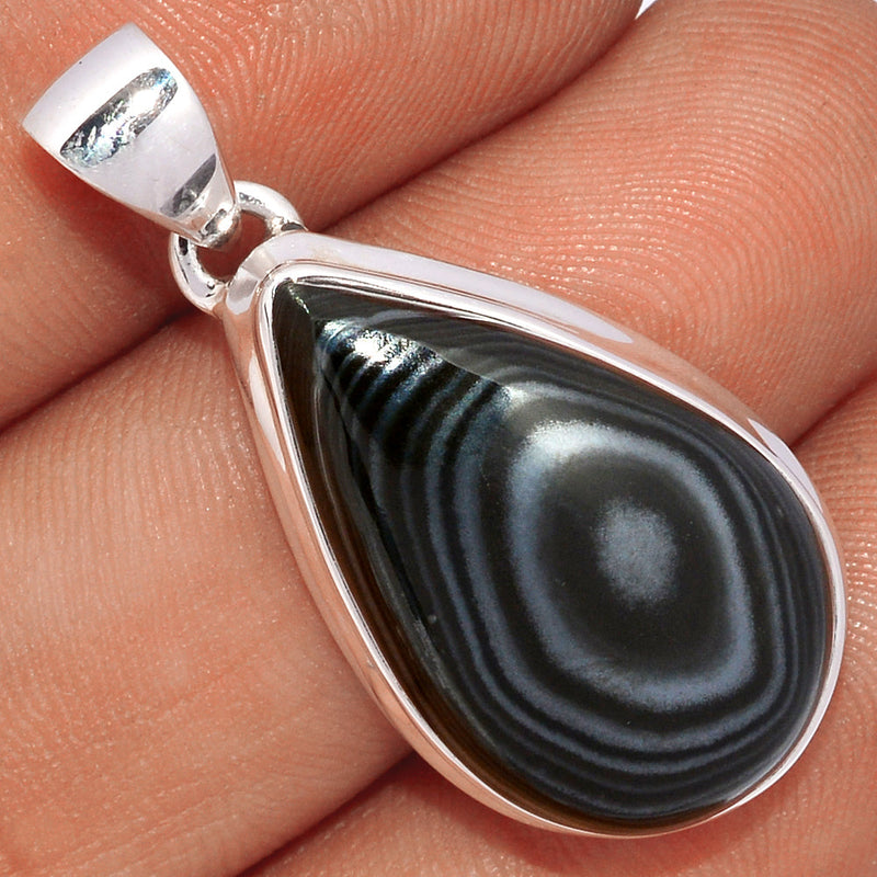 1.5" Psilomelane Pendants - PSLP831