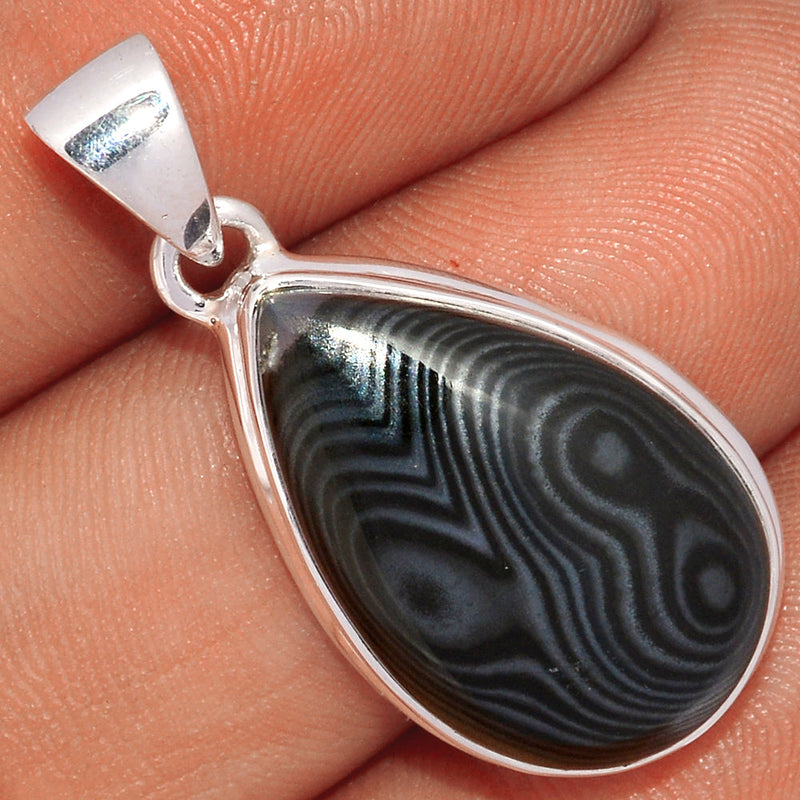 1.3" Psilomelane Pendants - PSLP835