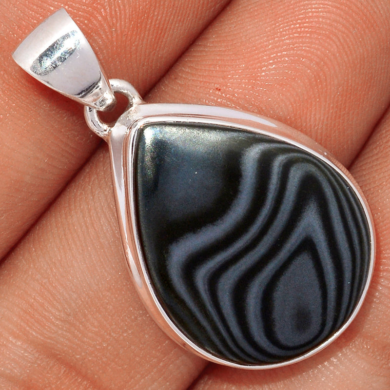 1.3" Psilomelane Pendants - PSLP839