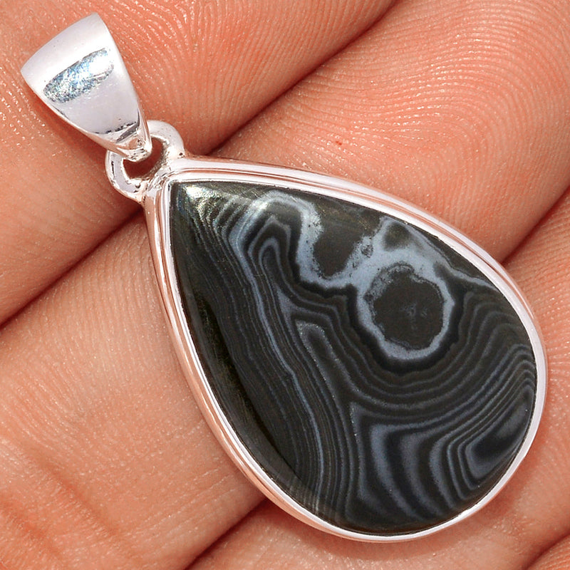 1.5" Psilomelane Pendants - PSLP841
