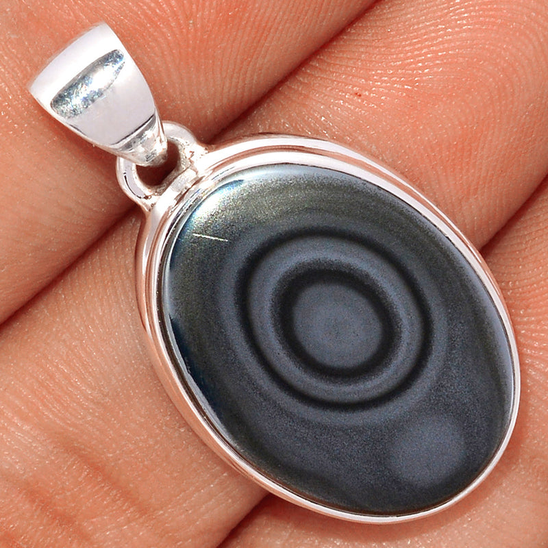 1.3" Psilomelane Pendants - PSLP843