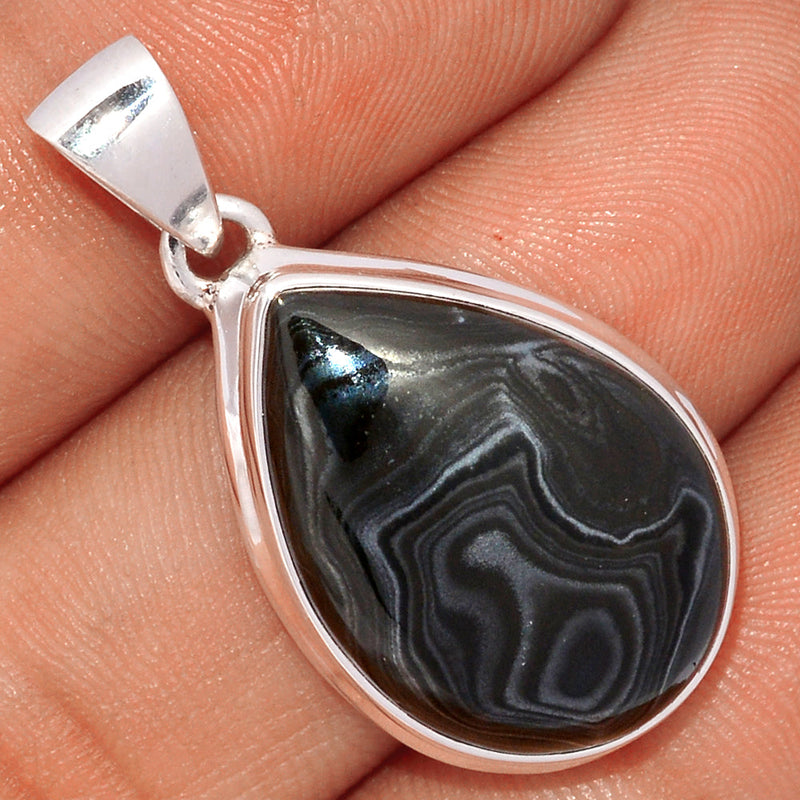 1.3" Psilomelane Pendants - PSLP844