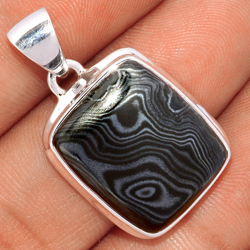 1.2" Psilomelane Pendants - PSLP849