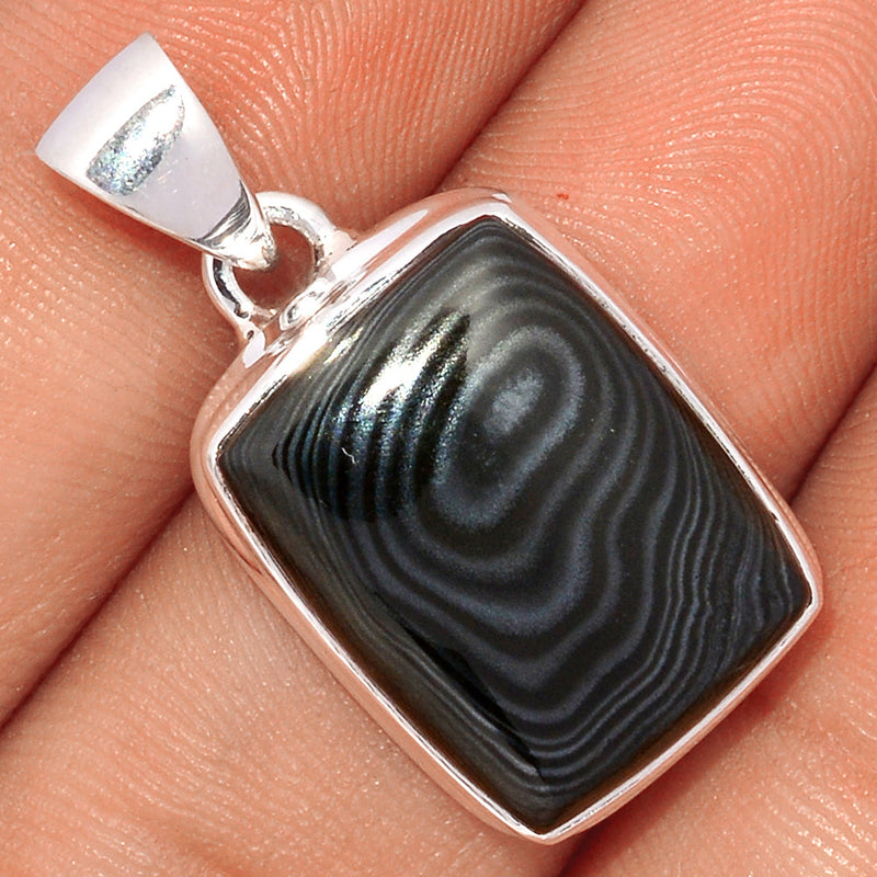 1.2" Psilomelane Pendants - PSLP859
