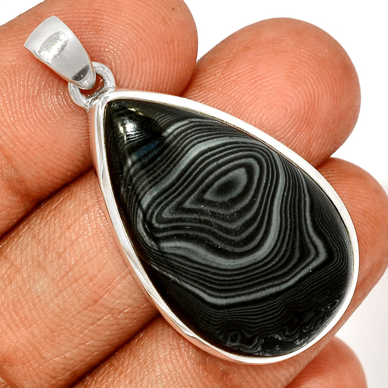 1.8" Psilomelane Pendants - PSLP892