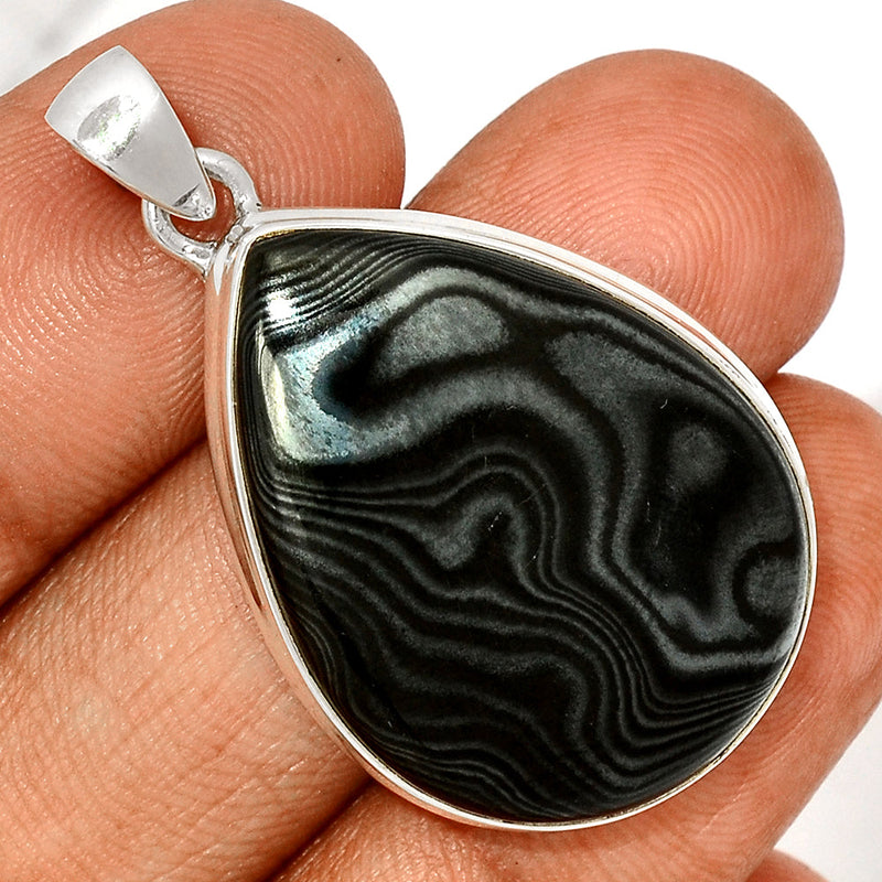 1.7" Psilomelane Pendants - PSLP899