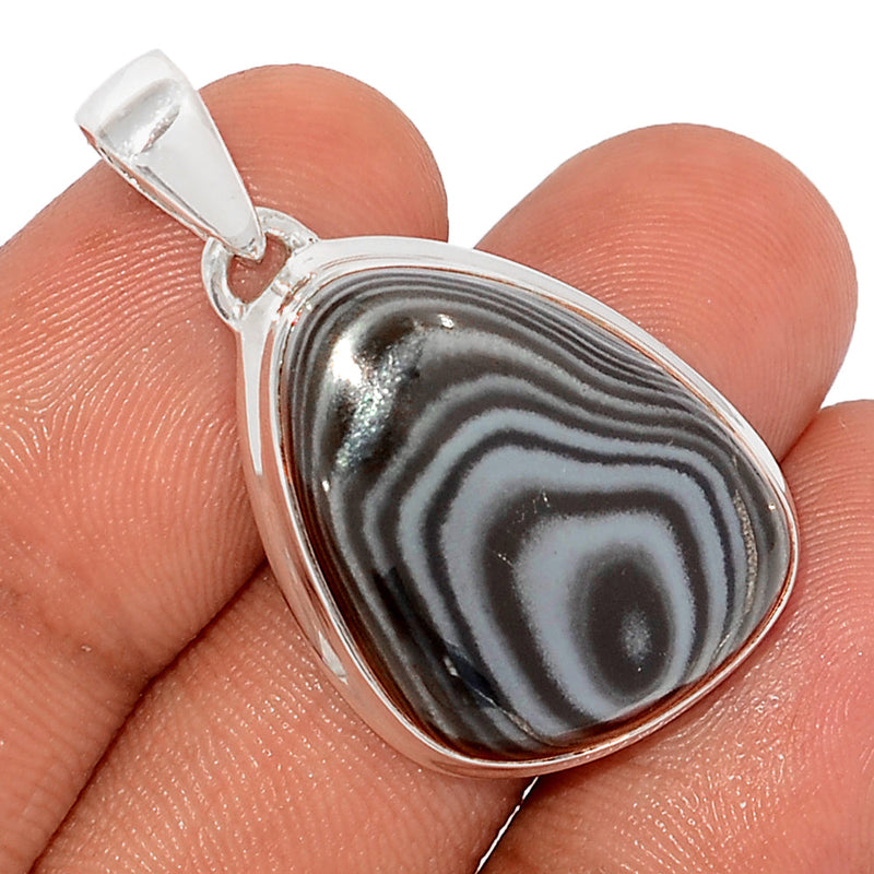 1.5" Psilomelane Pendants - PSLP917