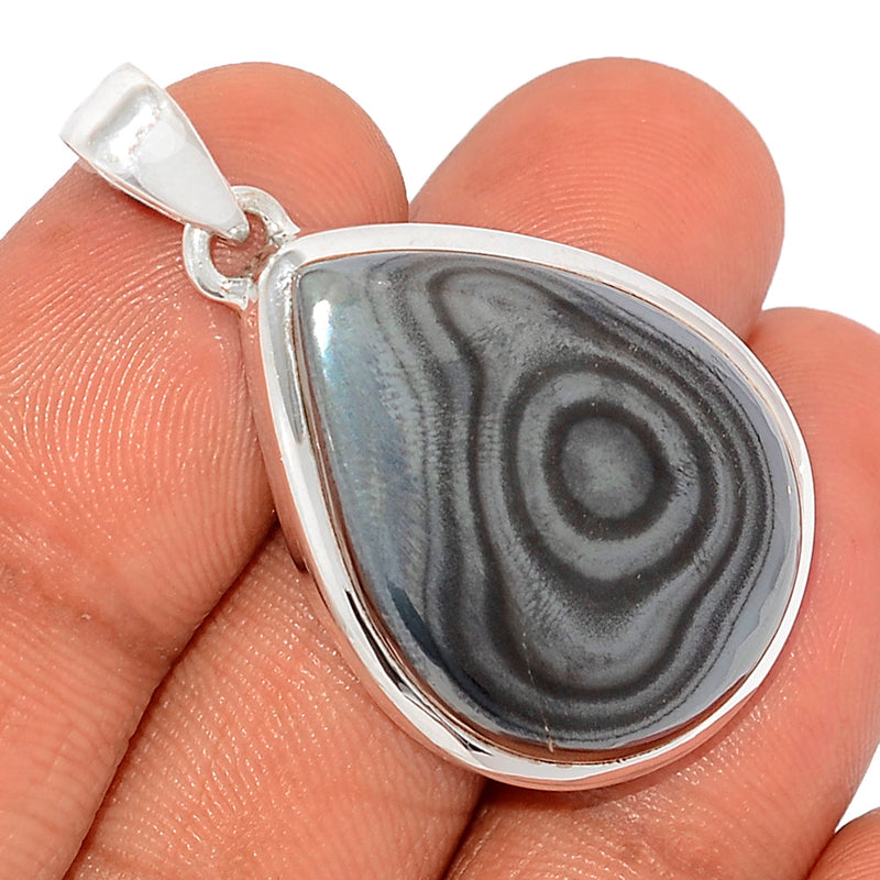 1.6" Psilomelane Pendants - PSLP921