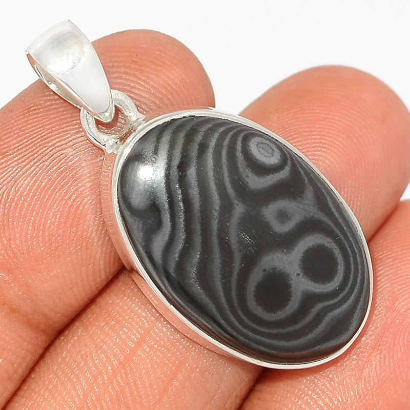 1.5" Psilomelane Pendants - PSLP943