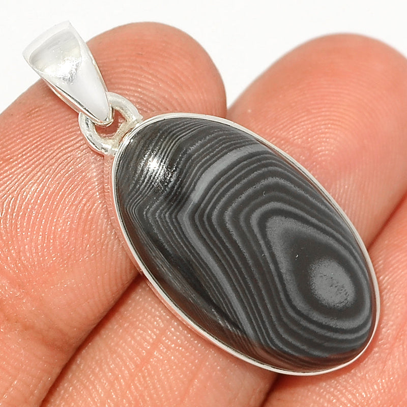 1.5" Psilomelane Pendants - PSLP948