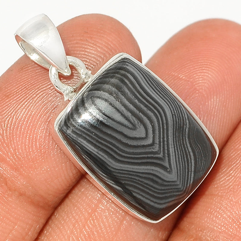 1.2" Psilomelane Pendants - PSLP951