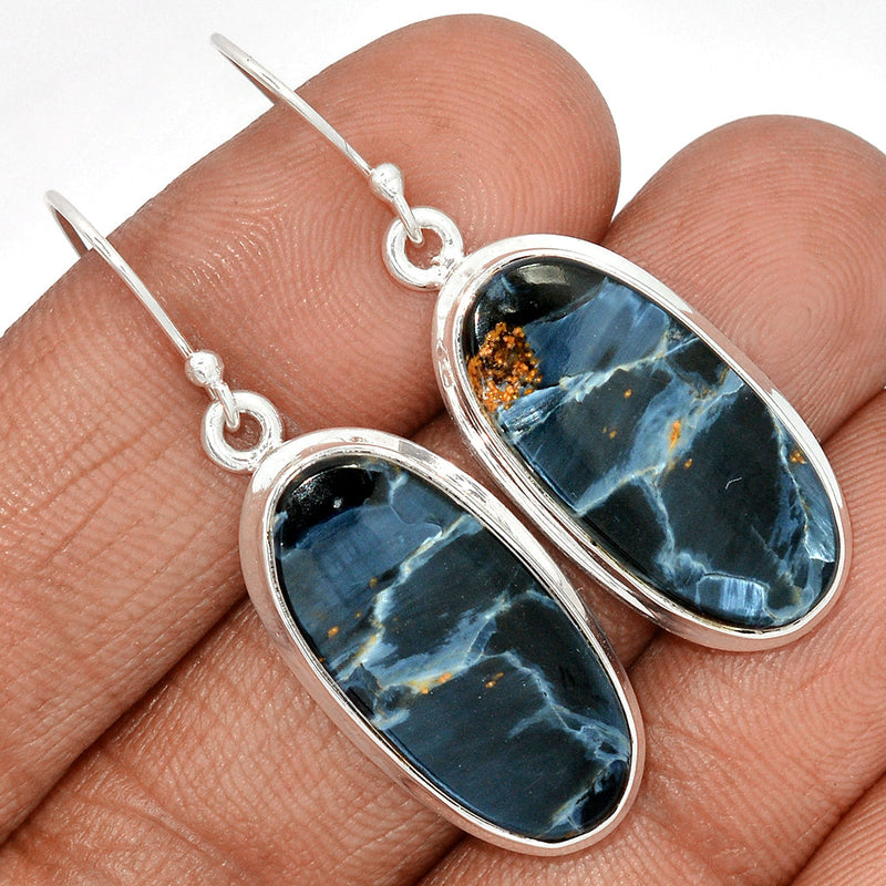 1.7" PIetersite Cabochon Earrings - PTCE827