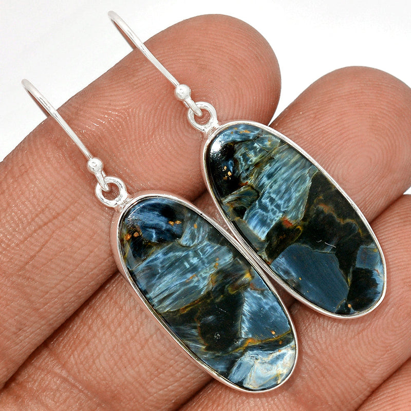 1.8" PIetersite Cabochon Earrings - PTCE837