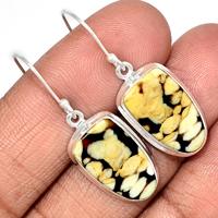Peanut Wood Earring-PTWE123