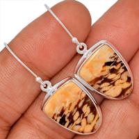 Peanut Wood Earring-PTWE132