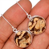 Peanut Wood Earring-PTWE139