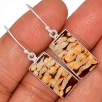 Peanut Wood Earring-PTWE155