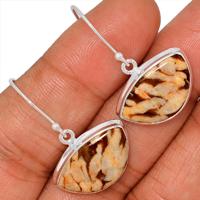 Peanut Wood Earring-PTWE158