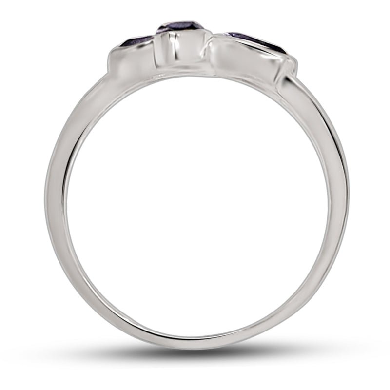 6*3 MM Marquise - Iolite Silver Ring - R5049I