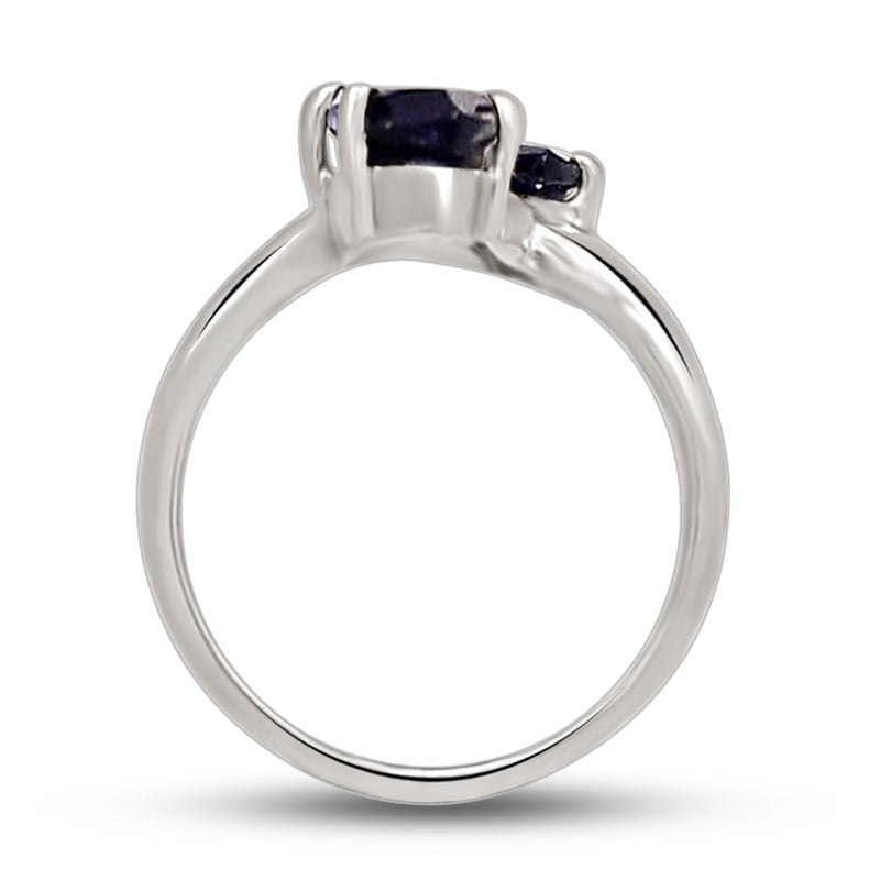 10*5 MM Marquise - Iolite Silver Ring - R5056I