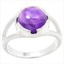 Amethyst Silver Ring - R5352A