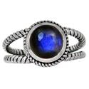 Labradorite Silver Ring - R5354LAB