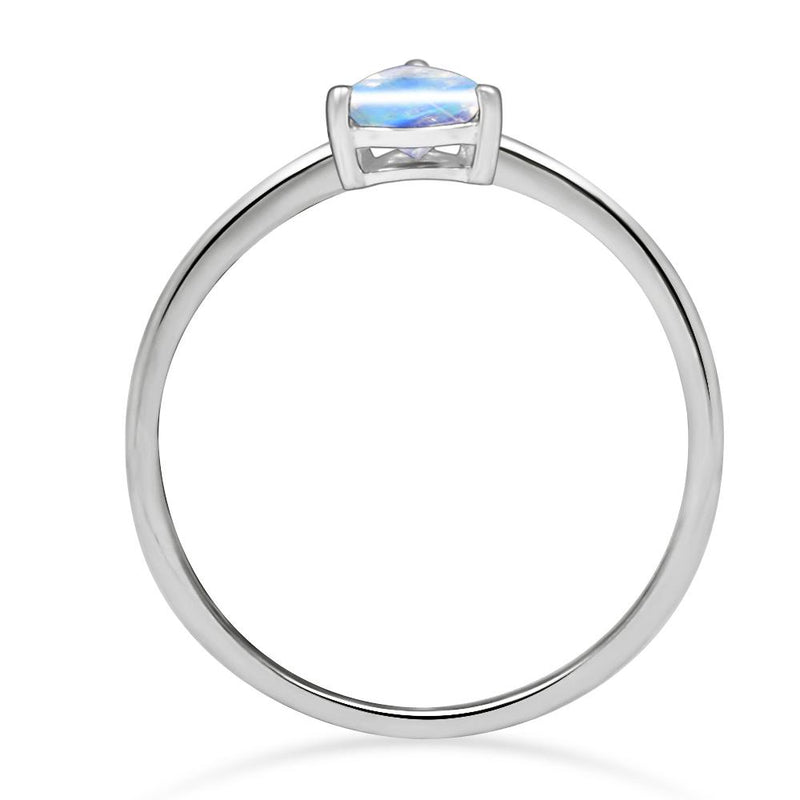 5*5 MM Trillion - Rainbow Moonstone Faceted Ring - RBC303-MNF Catalogue
