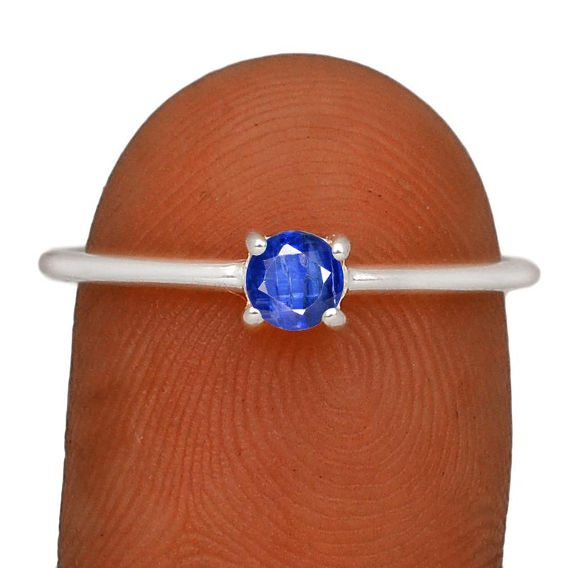 4*4 MM Round - Kyanite Faceted Ring - RBC307-KYF Catalogue