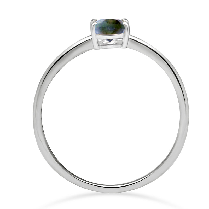 6*4 MM Oval - Labradorite Faceted Ring - RBC309-LBF Catalogue