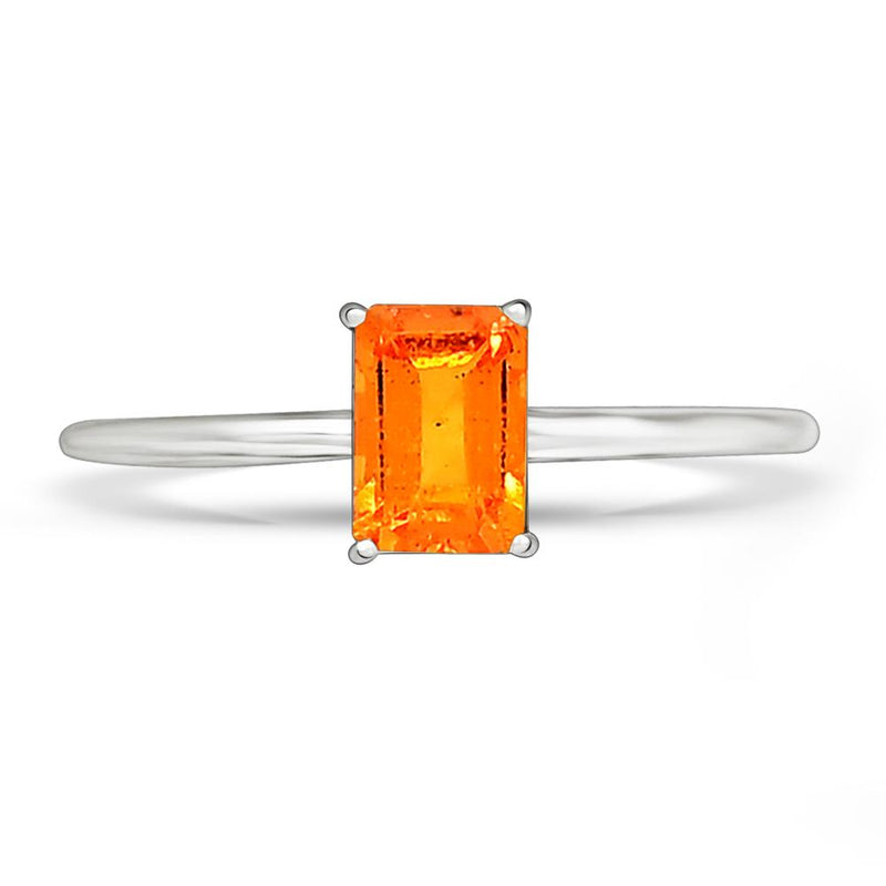 6*4 MM Octo - Mandarin Garnet - Faceted Jewelry Ring - RBC311-OGF Catalogue