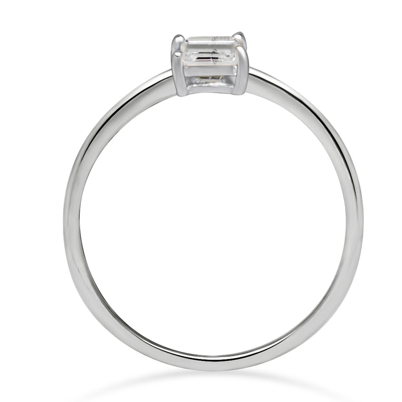 6*4 MM Octo - White Topaz Ring - RBC311-WT Catalogue