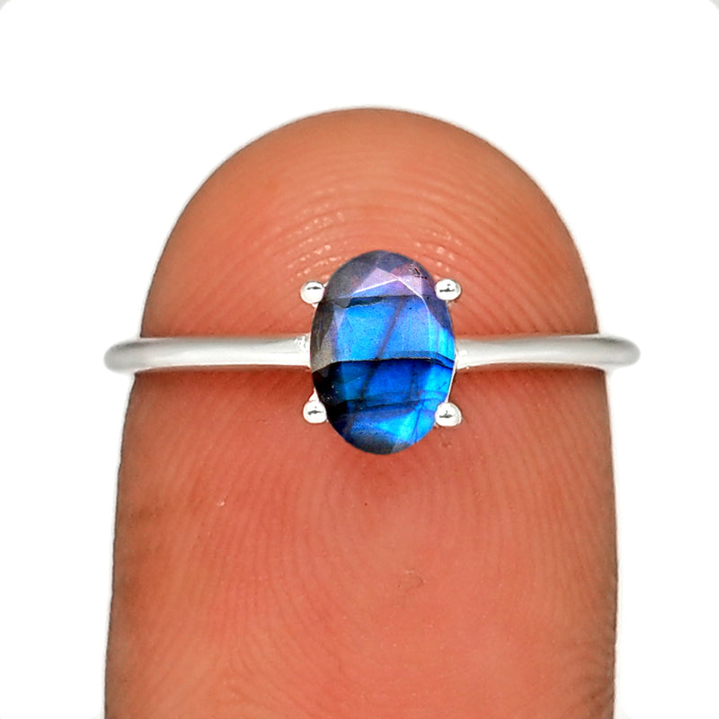 7*9 MM Oval - Labradorite Faceted Ring - RBC315-LBF Catalogue