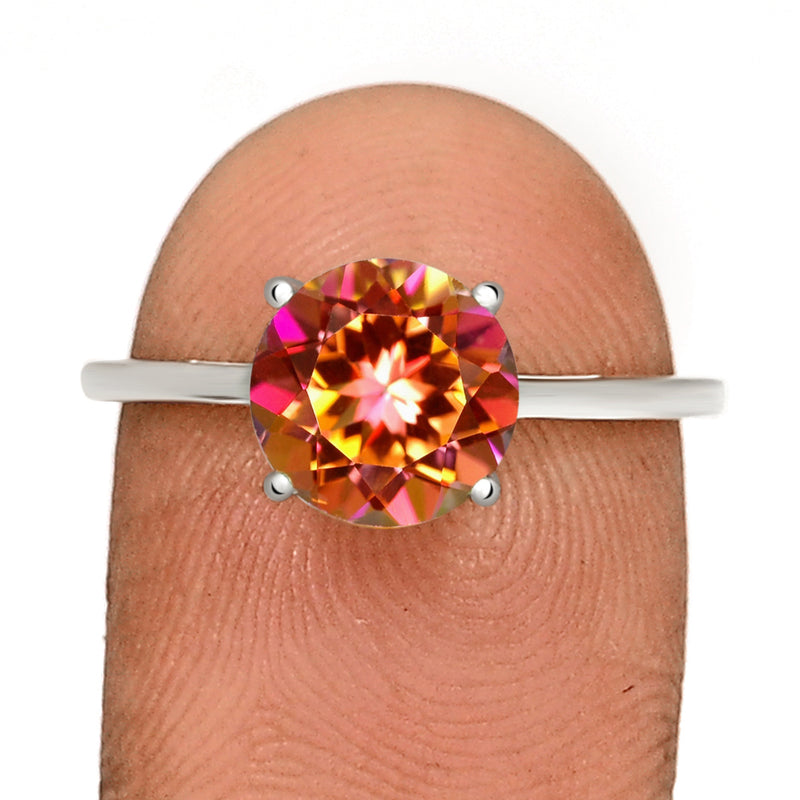8*8 MM Round - Exotic Ecstasy Topaz Jewelry Ring - RBC320-EET Catalogue