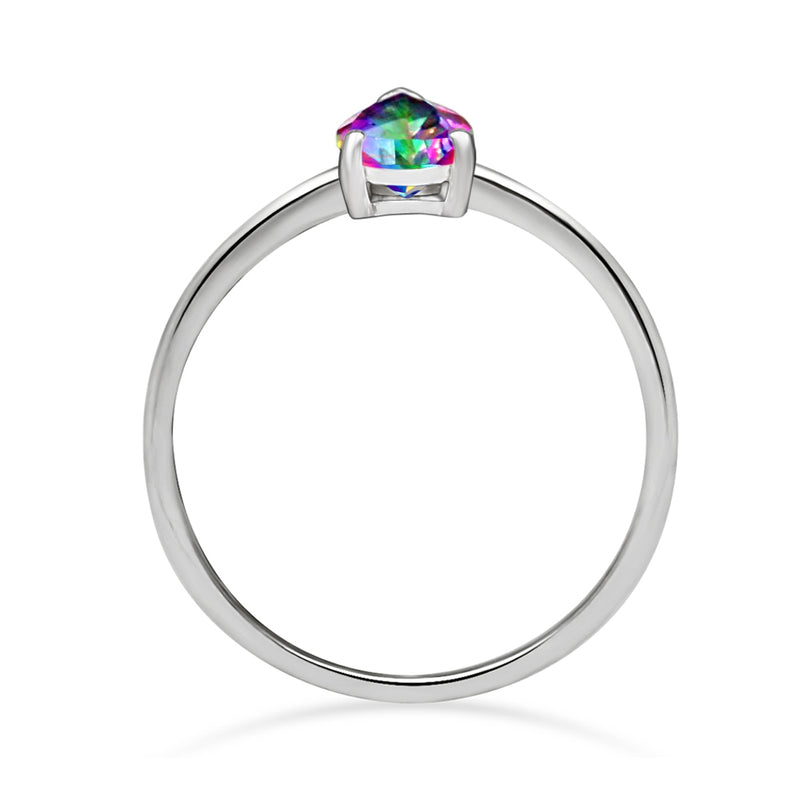 9*6 MM Pear - Mystic Topaz Ring - RBC321-MT Catalogue