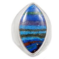 Rainbow Calsilica Ring - RBCR762