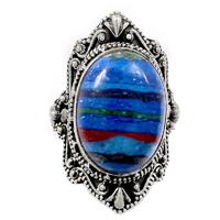 Rainbow Calsilica Ring - RBCR799