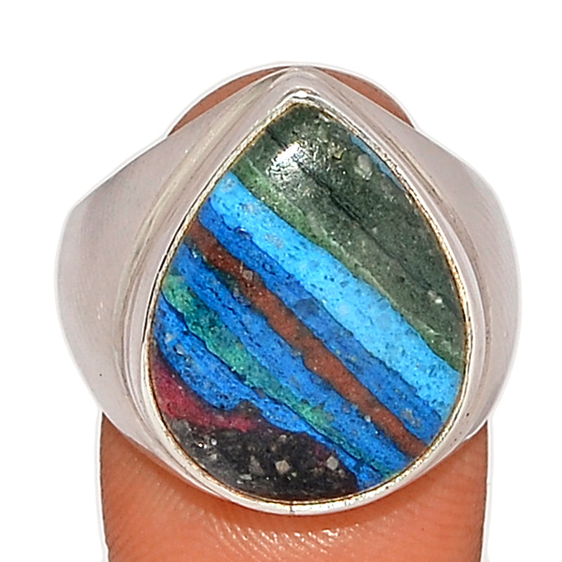 Solid - Rainbow Calsilica Ring - RBCR905