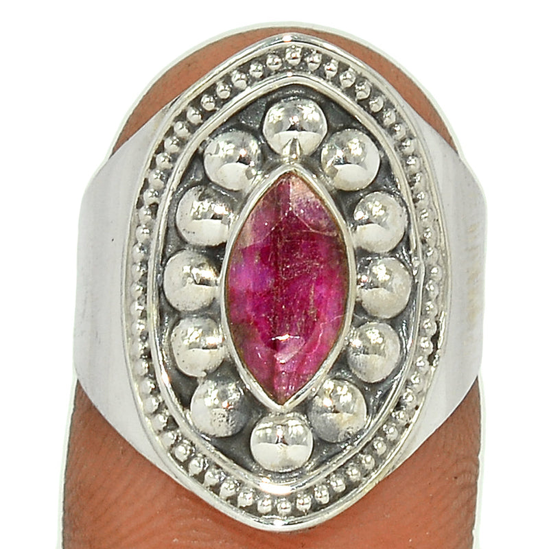 Fine Filigree - Ruby Ring - RBYR755