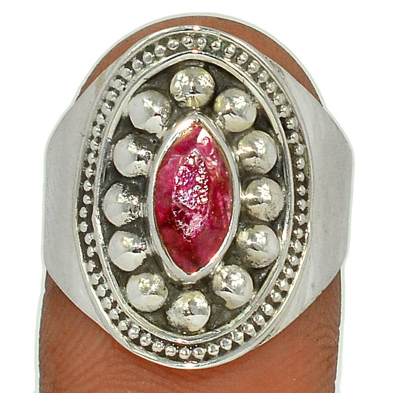 Fine Filigree - Treated Ruby Ring - RBYR764