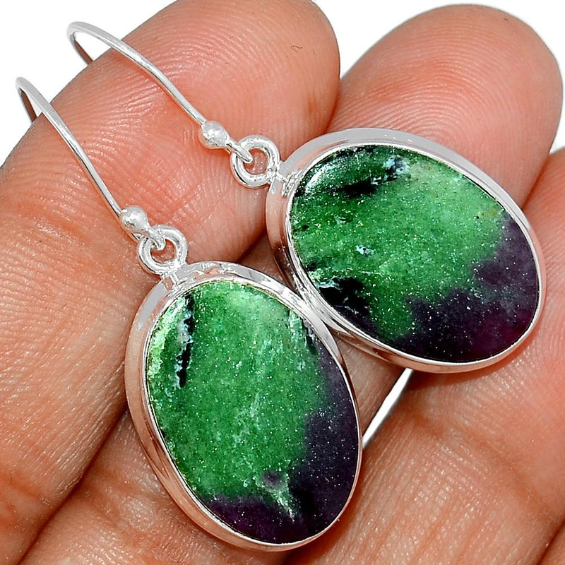 1.5" Ruby Zosite Earrings - RBZE155