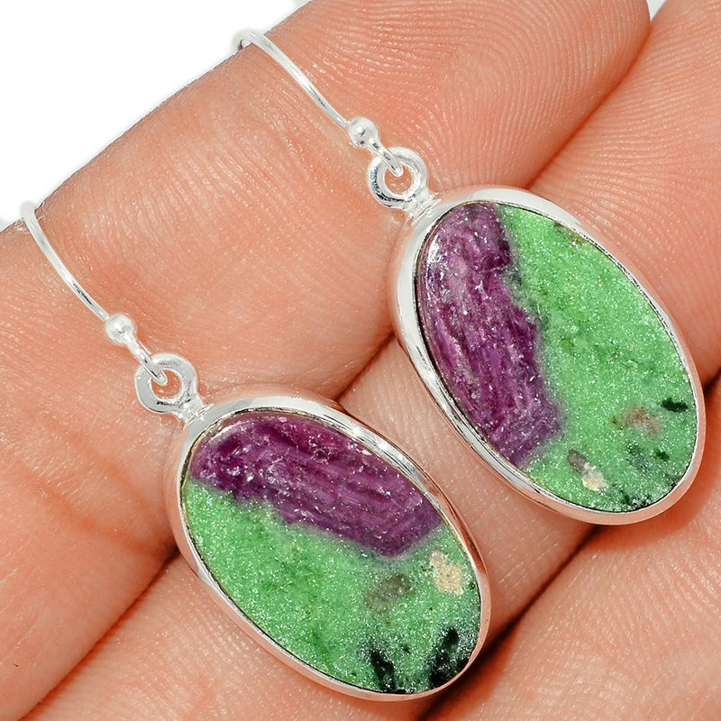 1.5" Ruby Zoisite Earrings - RBZE213
