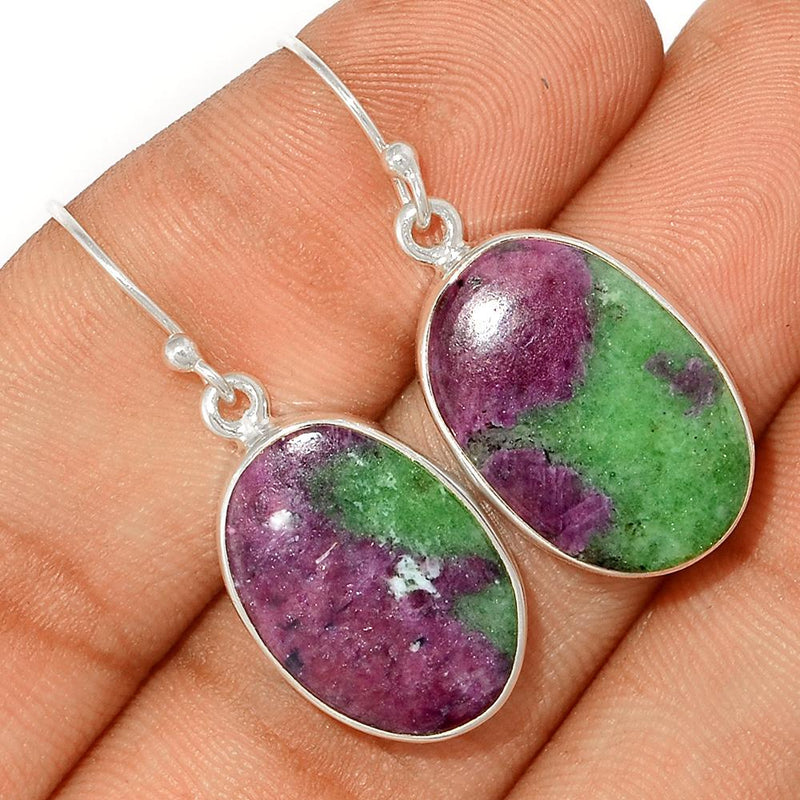 1.5" Ruby Zosite Earrings - RBZE249