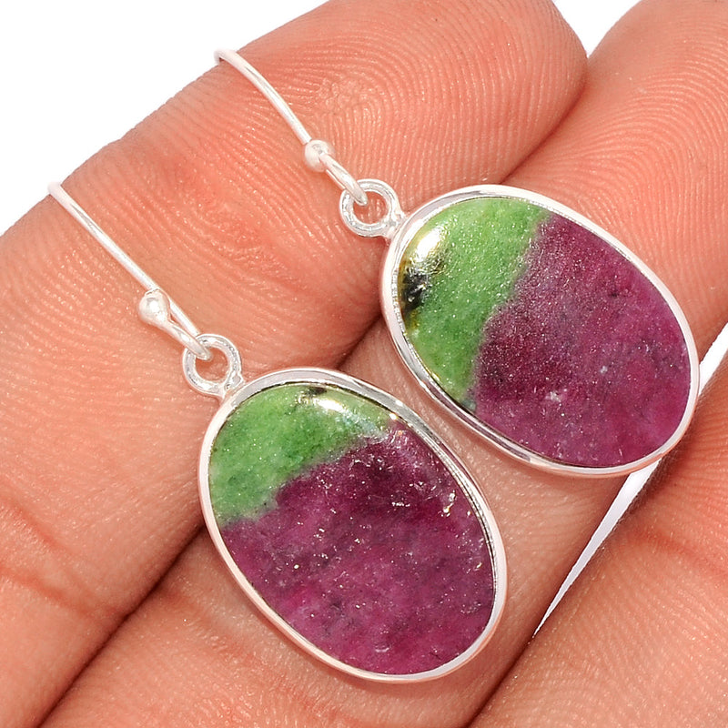 1.5" Ruby Zoisite Earrings - RBZE323