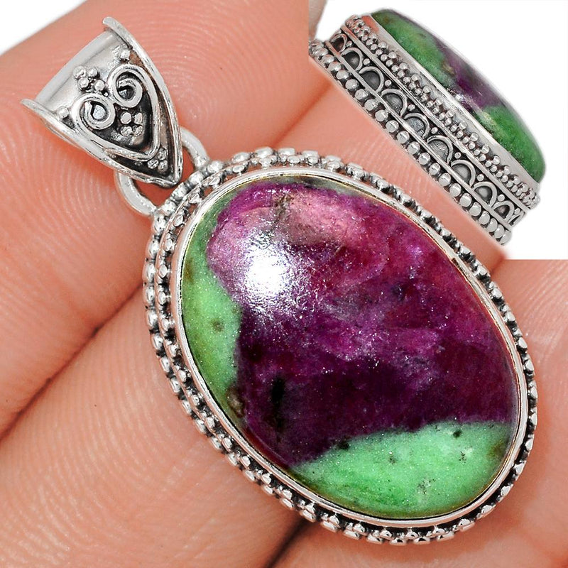 1.5" Ruby Zosite Pendants - RBZP1090