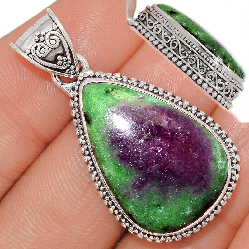 1.5" Ruby Zosite Pendants - RBZP1096