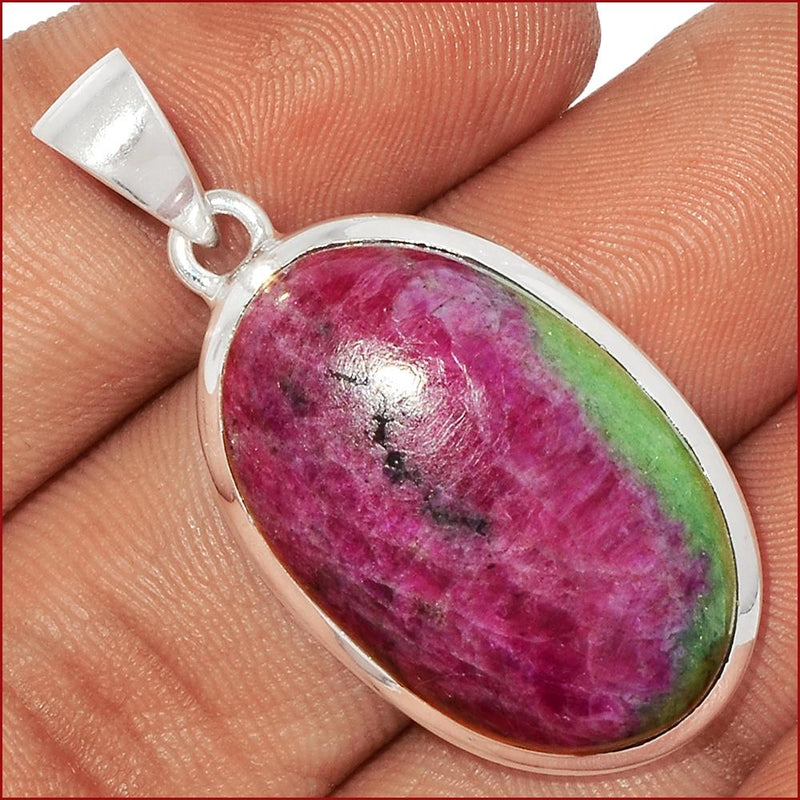 1.6" Ruby Zoisite Pendants - RBZP1192