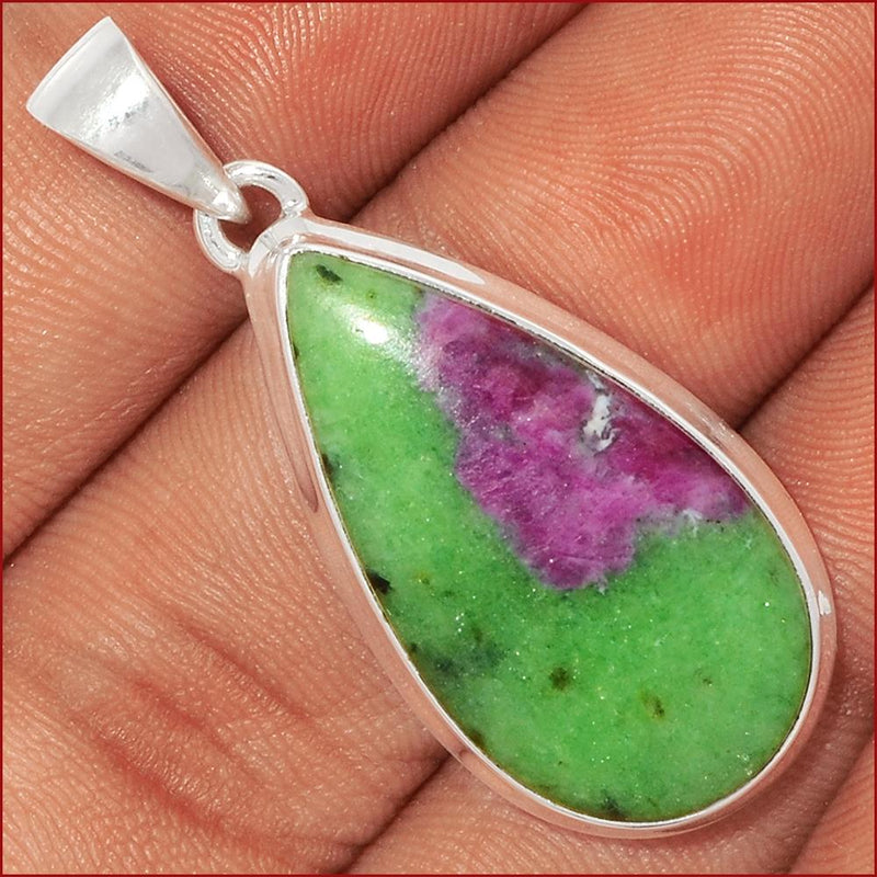 1.6" Ruby Zoisite Pendants - RBZP1213
